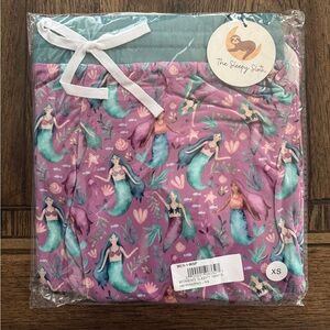 The Sleepy Sloth Mermaid Print Pajama Pants XS